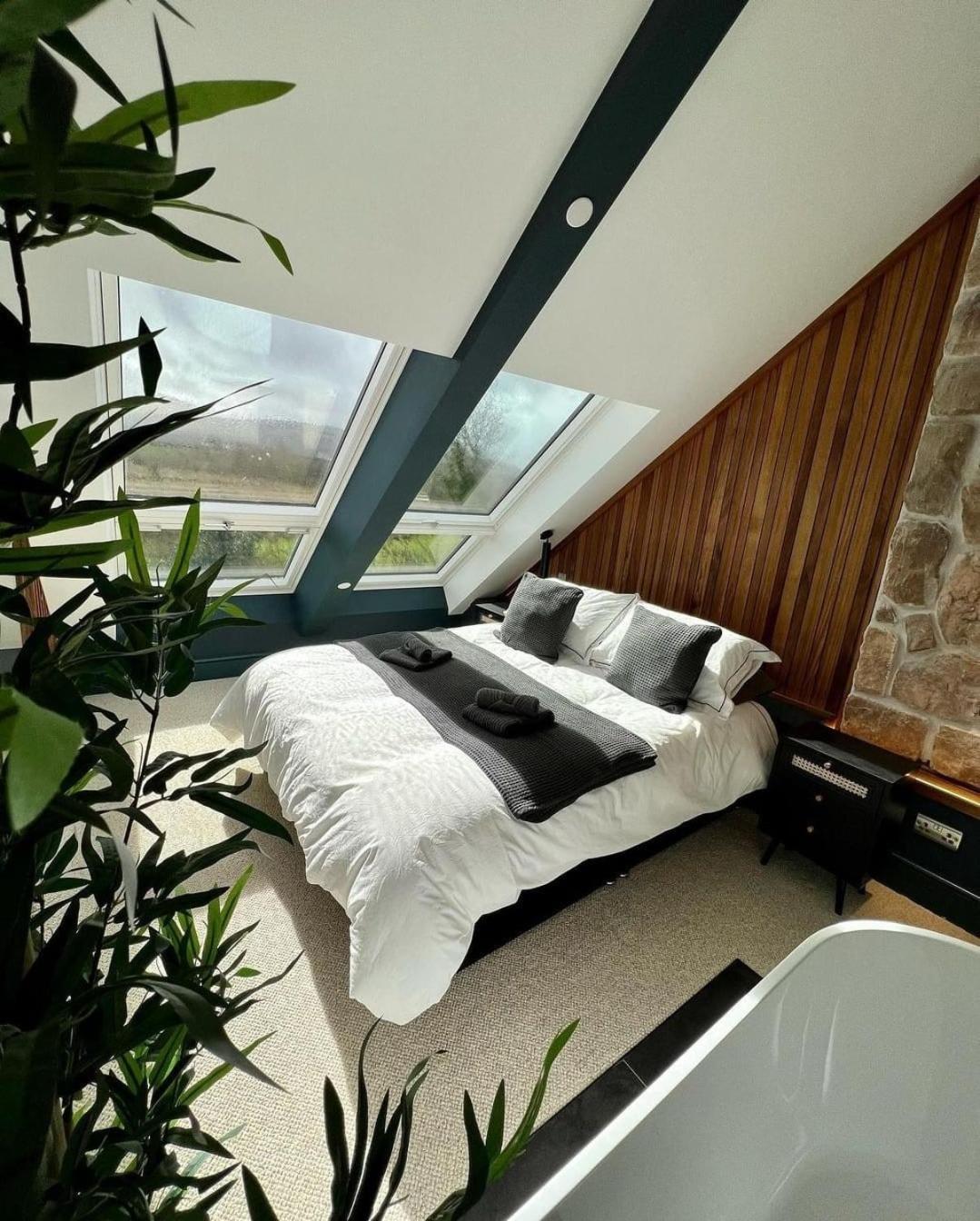 Plas Coch Luxury Barn Llanddeiniolen Buitenkant foto